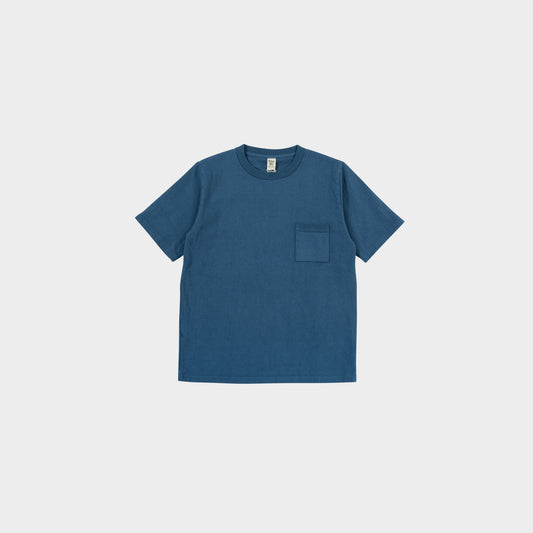 Jackman Dotsume Pocket T-Shirt in Farbe horizon_blue