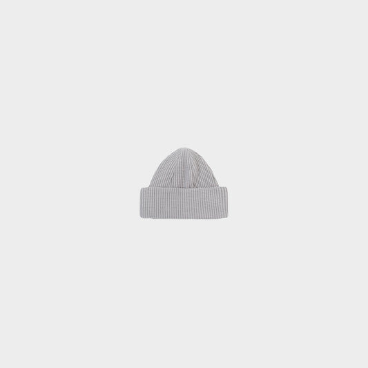 Jackman Waffle Knit Cap in Farbe concrete