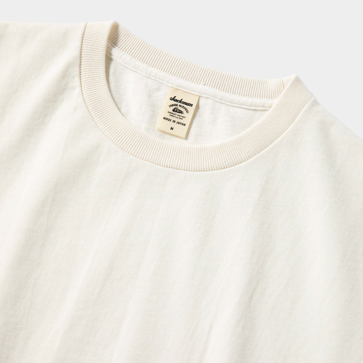 Jackman Dotsume T-Shirt in Farbe offwhite