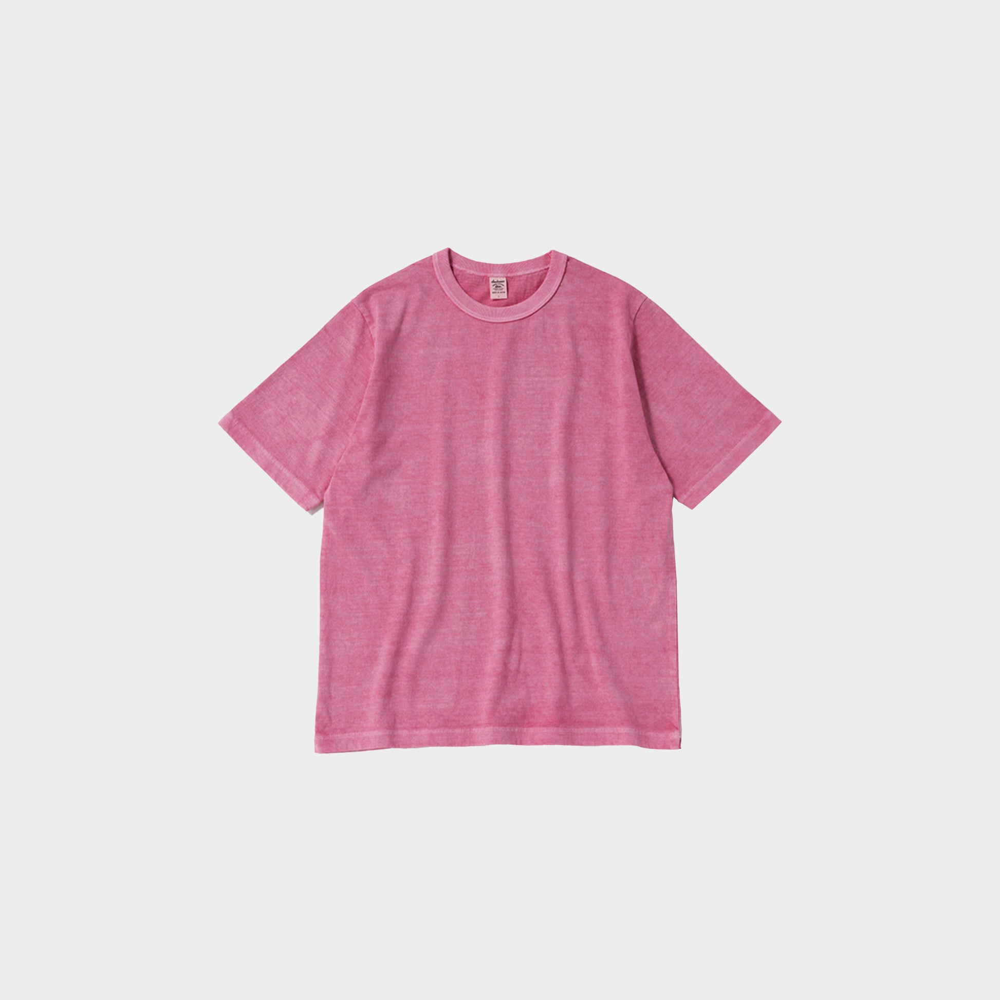 KJackman Pigment Dye Lead Off T-Shirt in Farne fade_rose