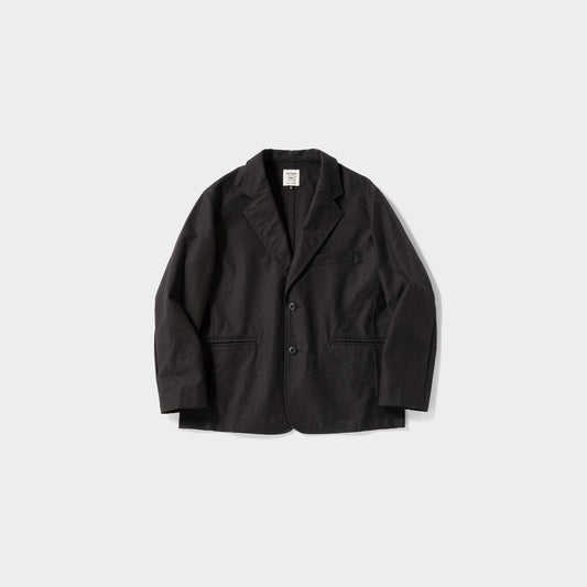 Jackman Back Nep Jacket in Farbe black