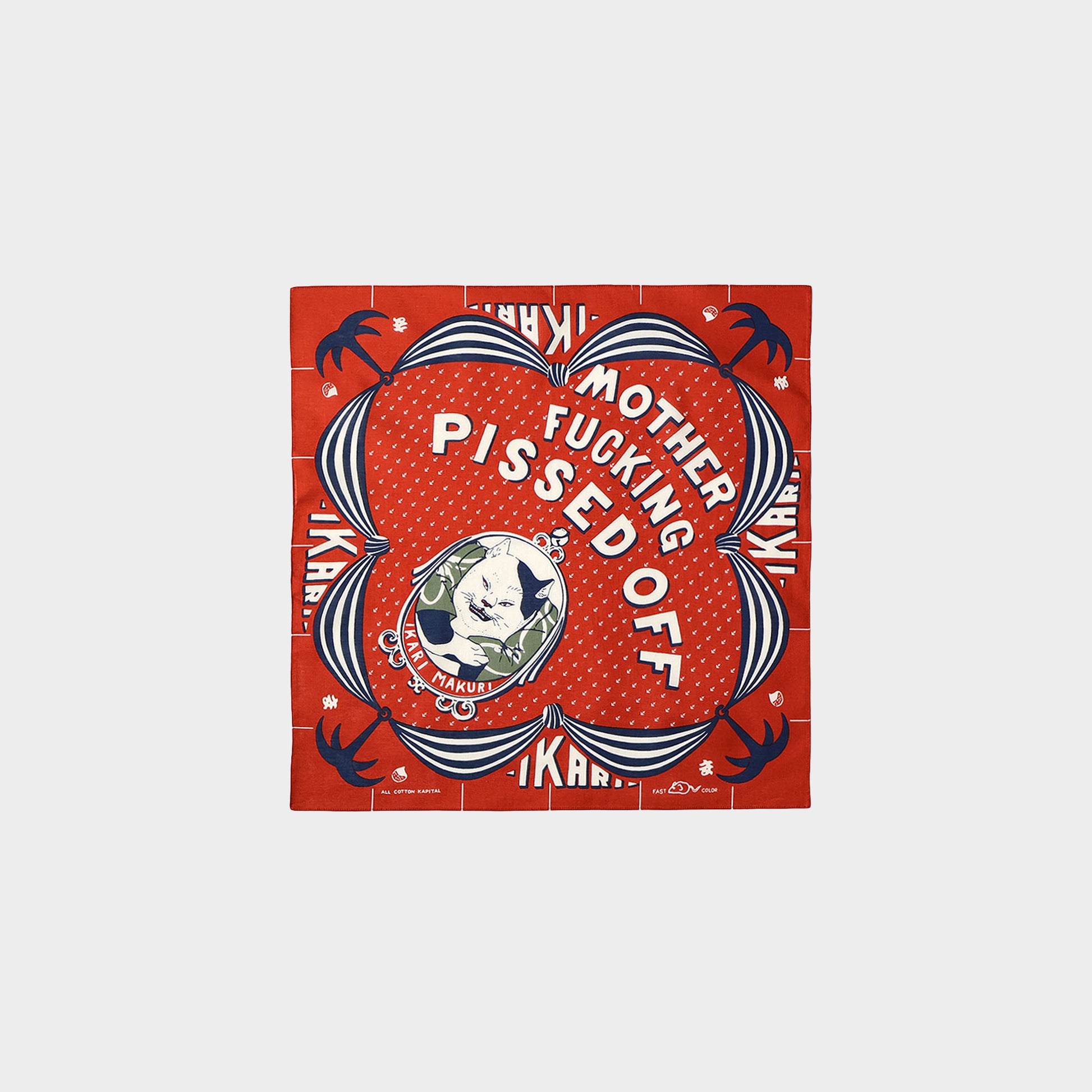 Kapital Bandana Ikarimakuri in Farbe red