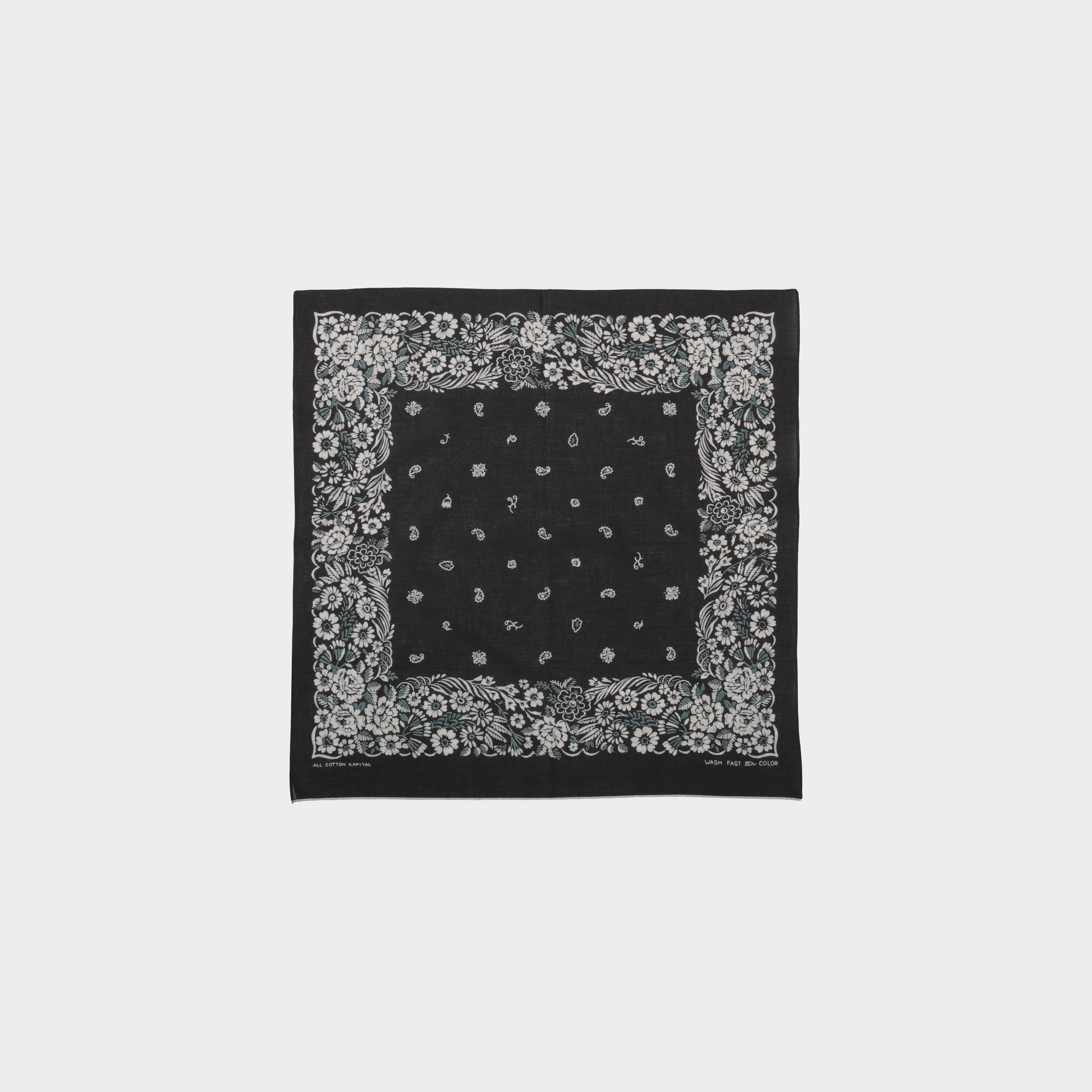 Kapital Bandana Churchill Garden in Farbe black