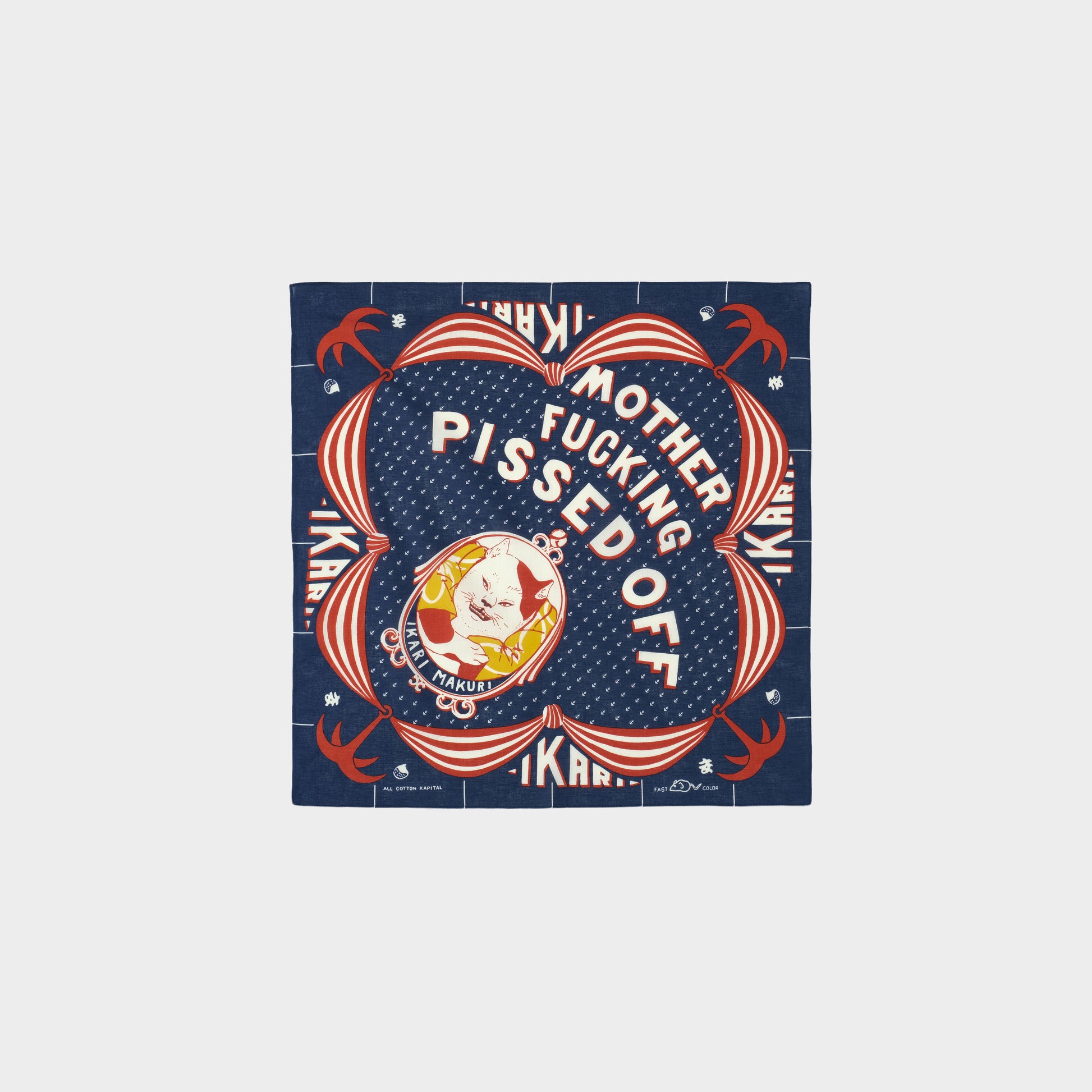 Kapital Bandana Ikarimakuri in Farbe navy