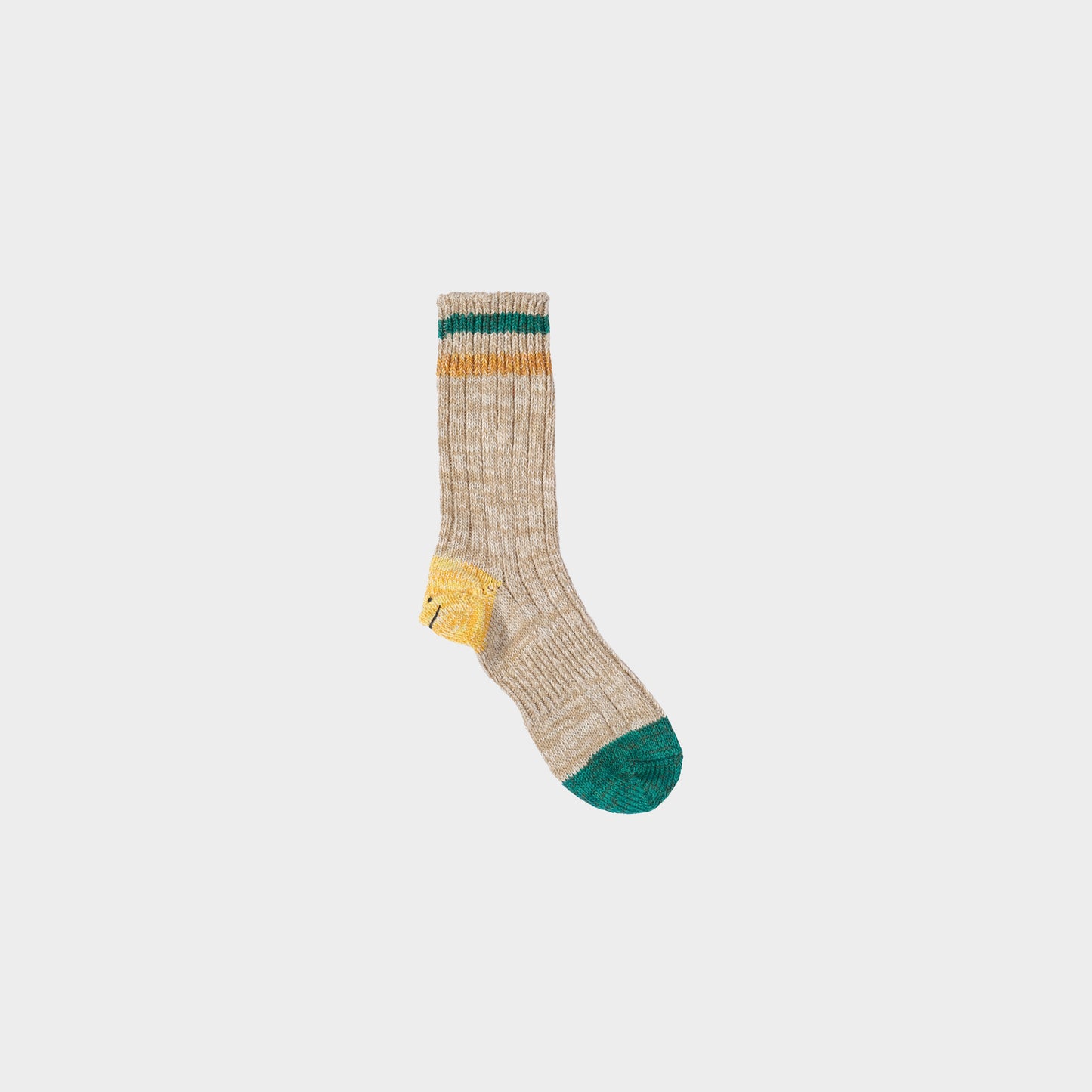 Kapital Ivy Rainbowy Happy Heel in Farbe beige