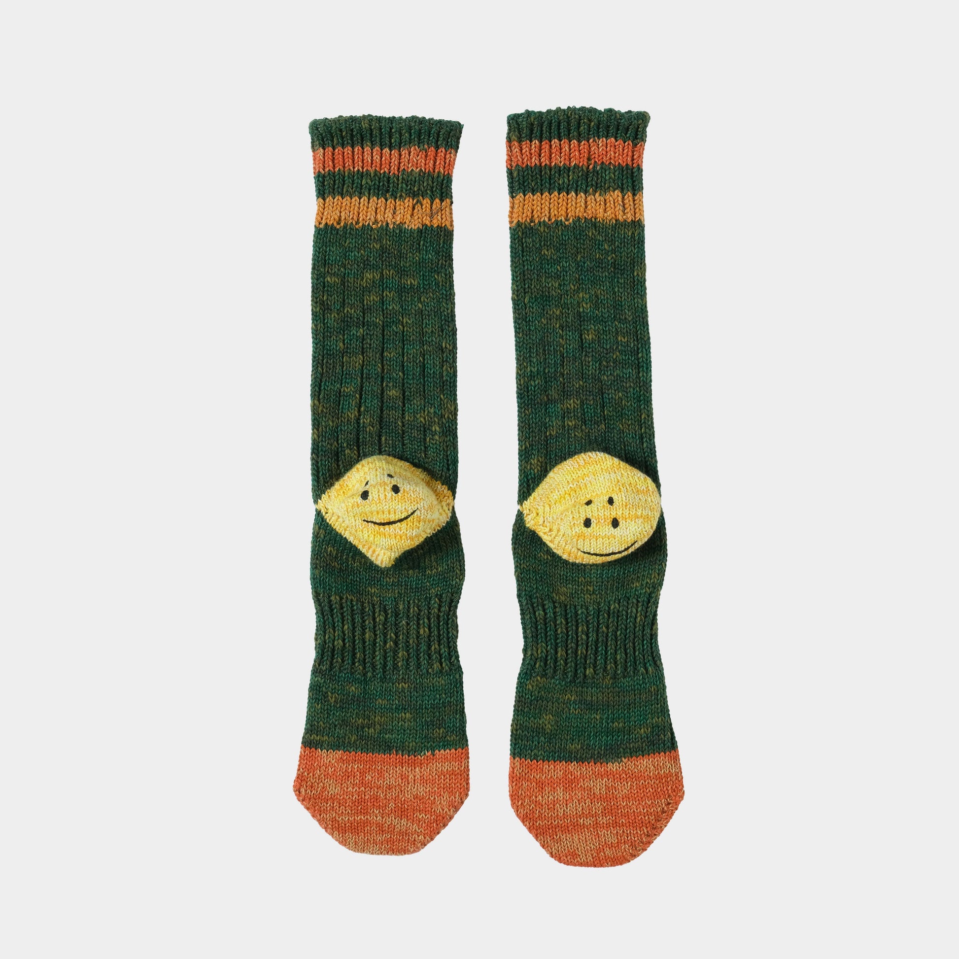 Kapital Ivy Rainbowy Happy Heel in Farbe green