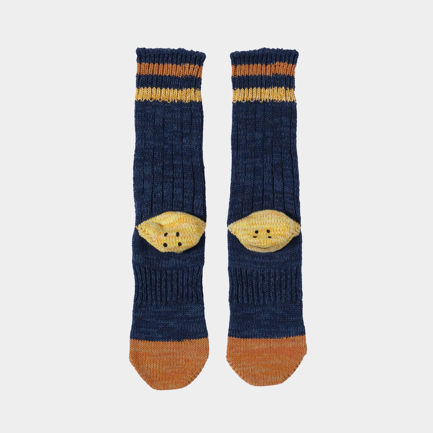 Kapital Ivy Rainbowy Happy Heel in Farbe navy