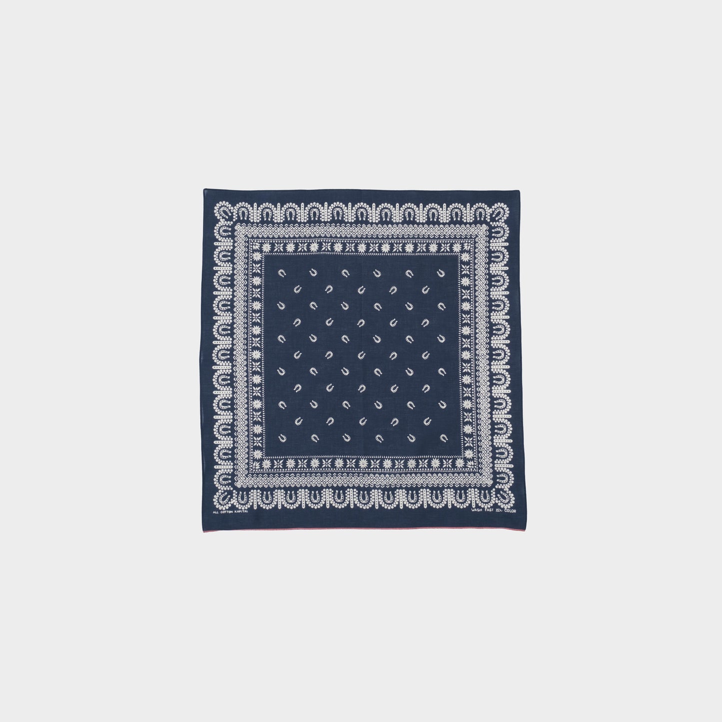 Kapital Bandana Horse Shoe in Farbe navy