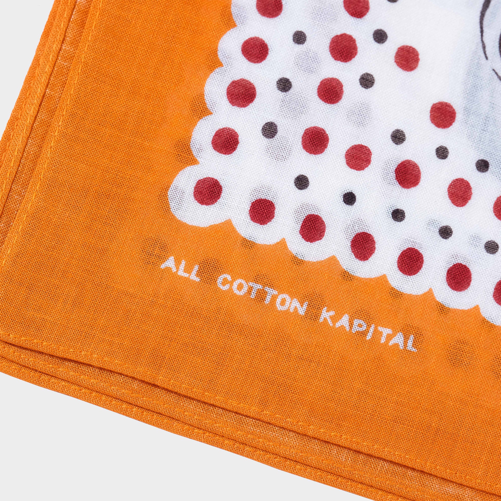 Kapital Bandana Fruit Shunga in Farbe orange