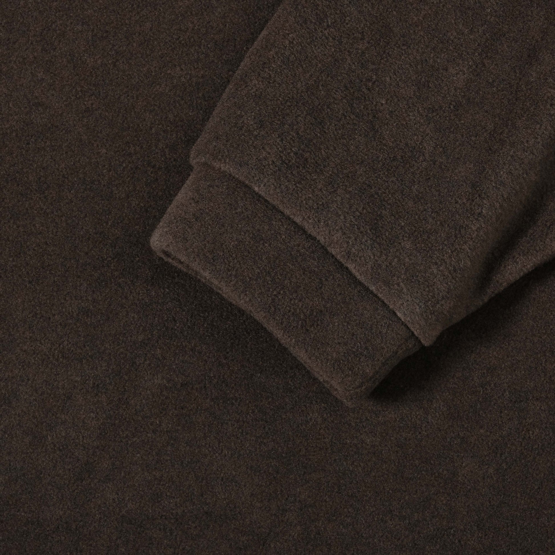 Kapital Reverse Fleece Big Crew Sweat in Farbe brown