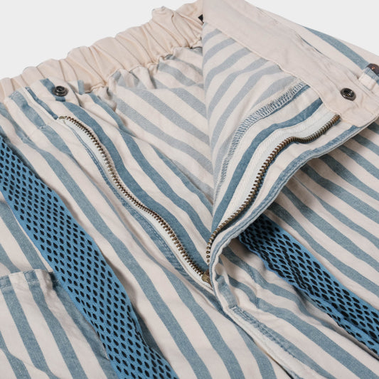 French Hickoree Easy Baggy Pants