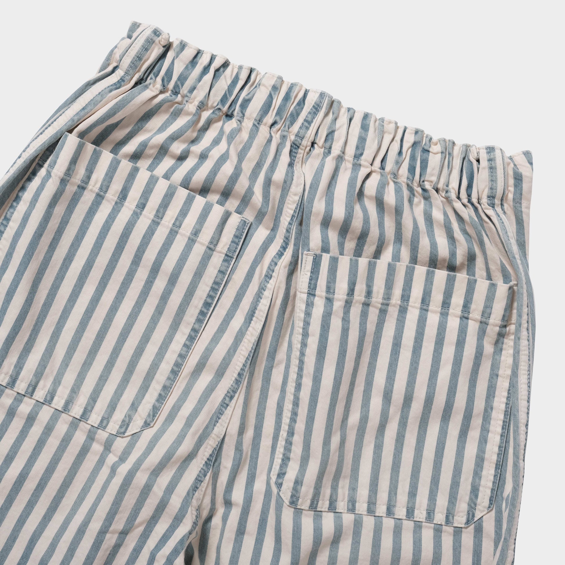 Kapital French Hickoree Easy Baggy Pants in Farbe hickoree