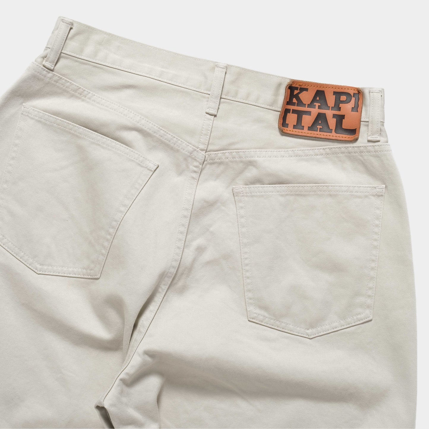 Kapital Club 5P Pants Ecru in Farbe ecru