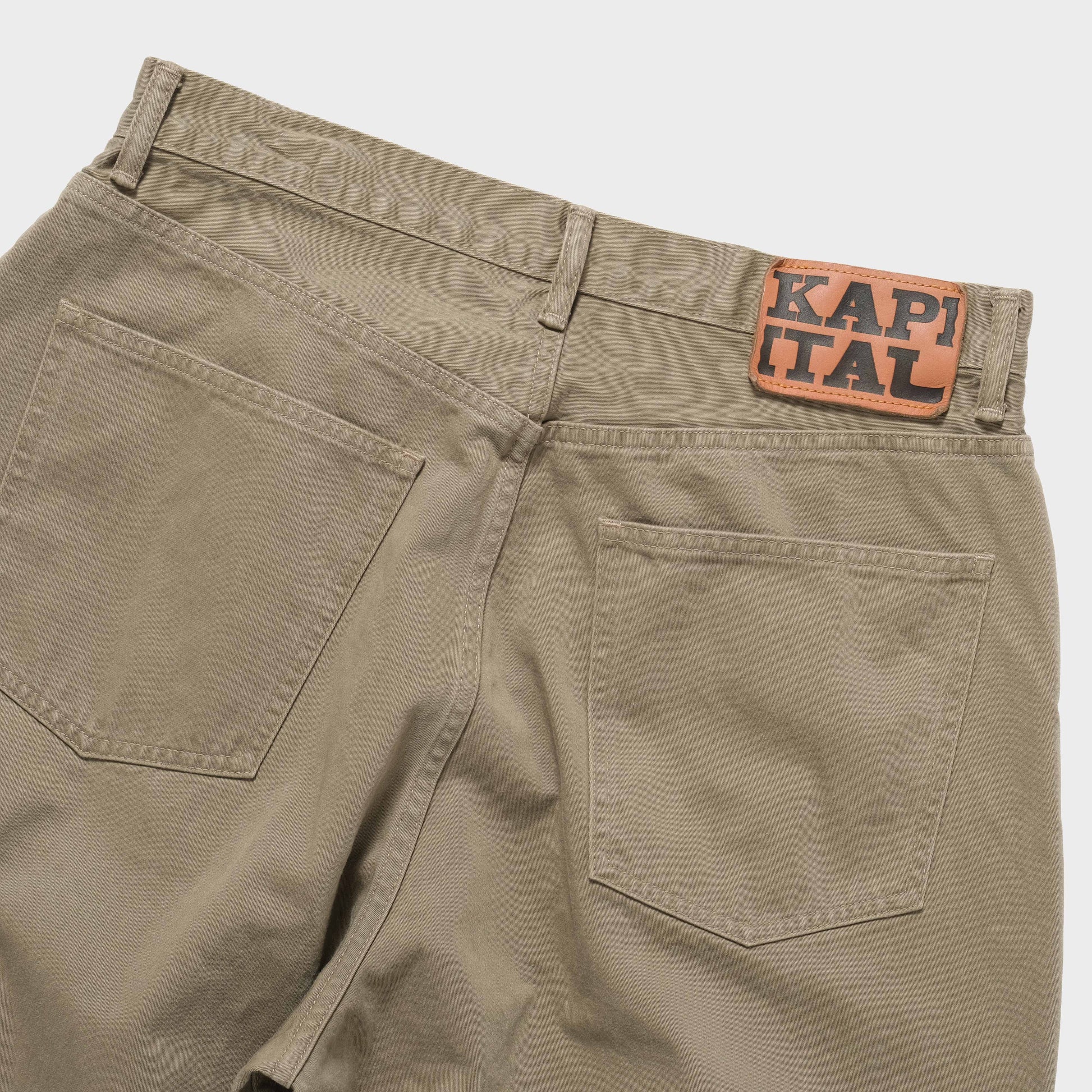 Kapital Club 5P Pants Moca Beige in Farbe moca_beige