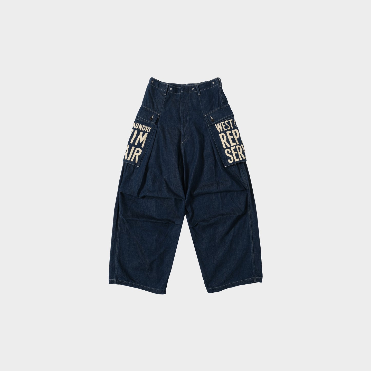 Kapital 10.5oz Denim Jumbo Monkey in Farbe indigo