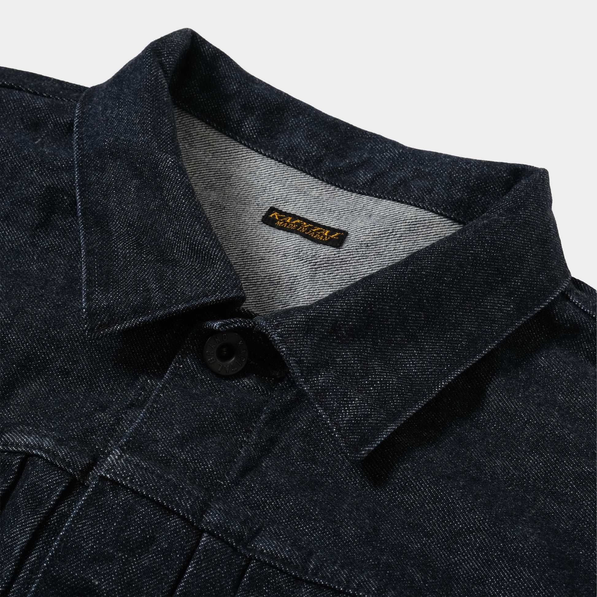 Kapital 14oz Denim Jacket in Farbe indigo