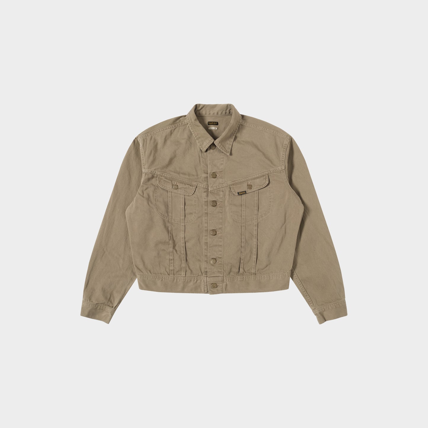Kapital Satin Westerner in Farbe moca_beige