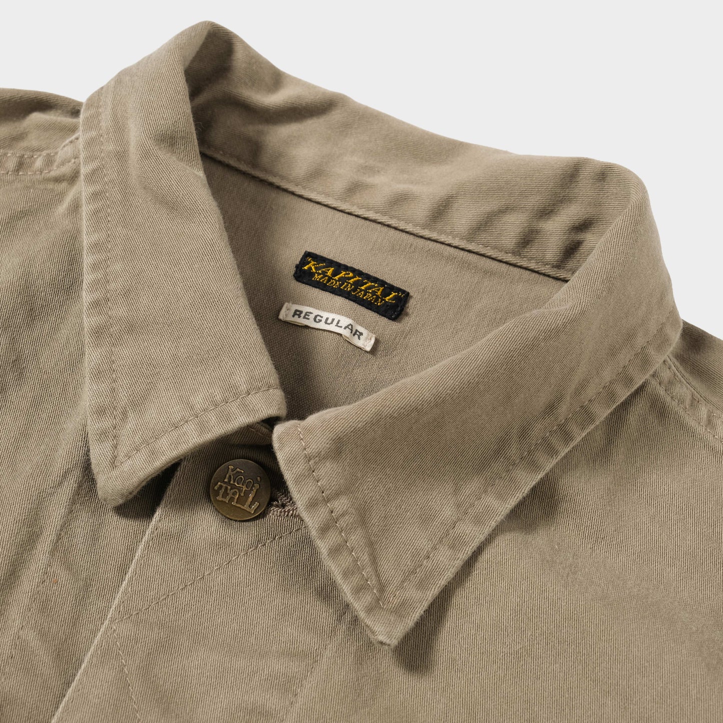 Kapital Satin Westerner in Farbe moca_beige