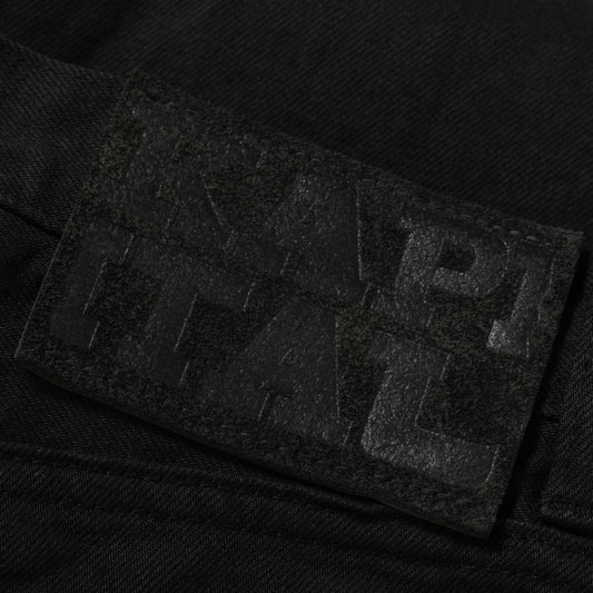 14oz Black x Black Denim Club Baggy