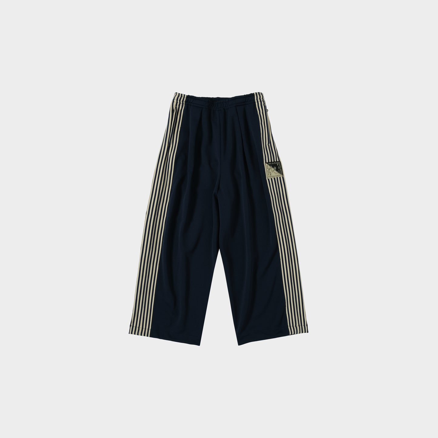 Kapital Baggy Track Pants in Farbe navy