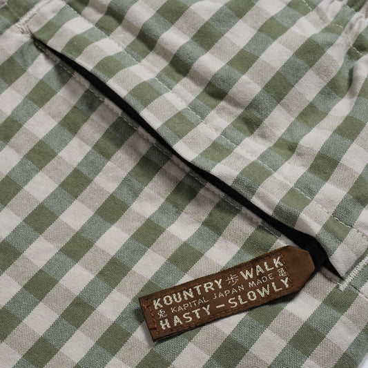 OX Gingham Rude Baggy Pants