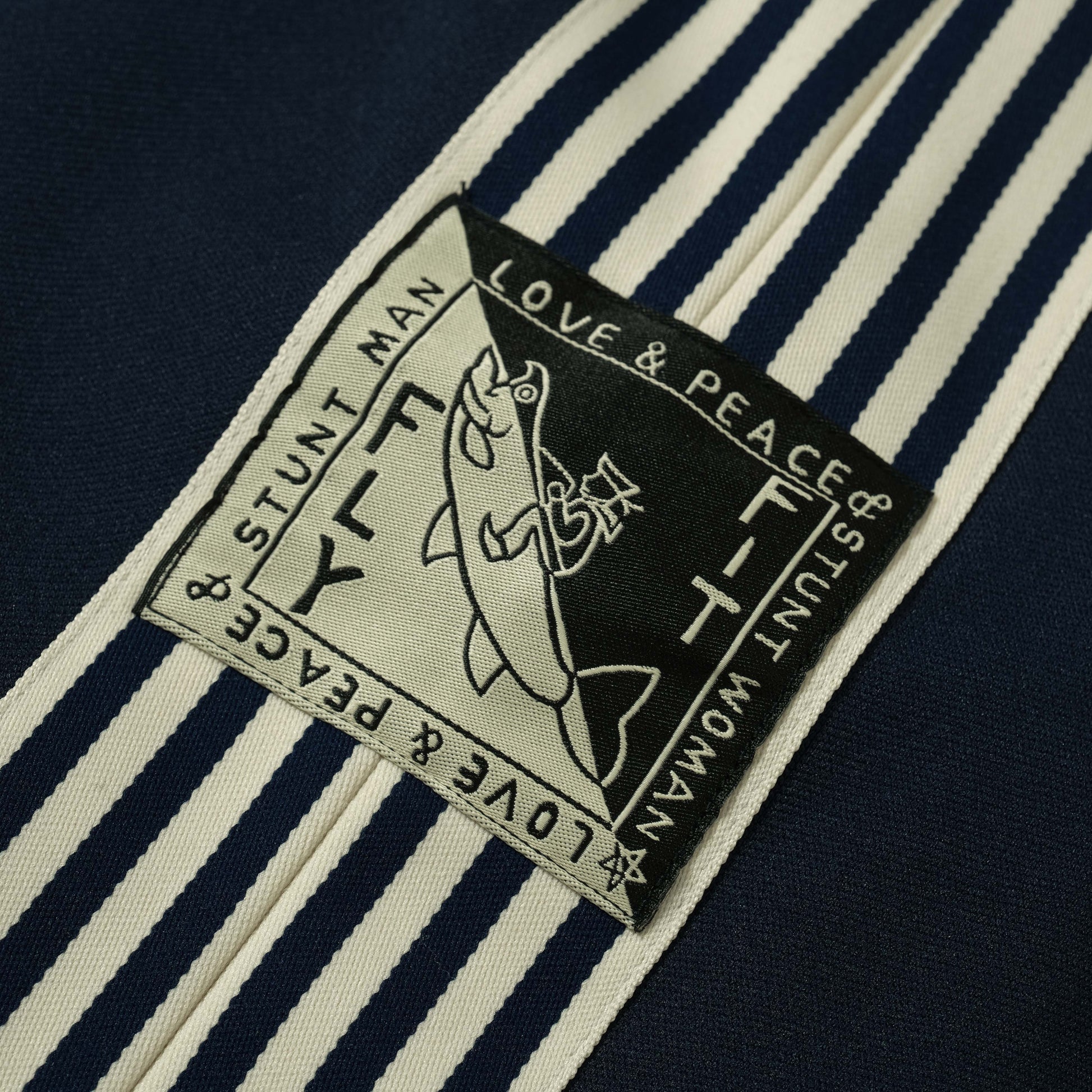 Kapital Jersey Kome - Kome Jorts in Farbe navy