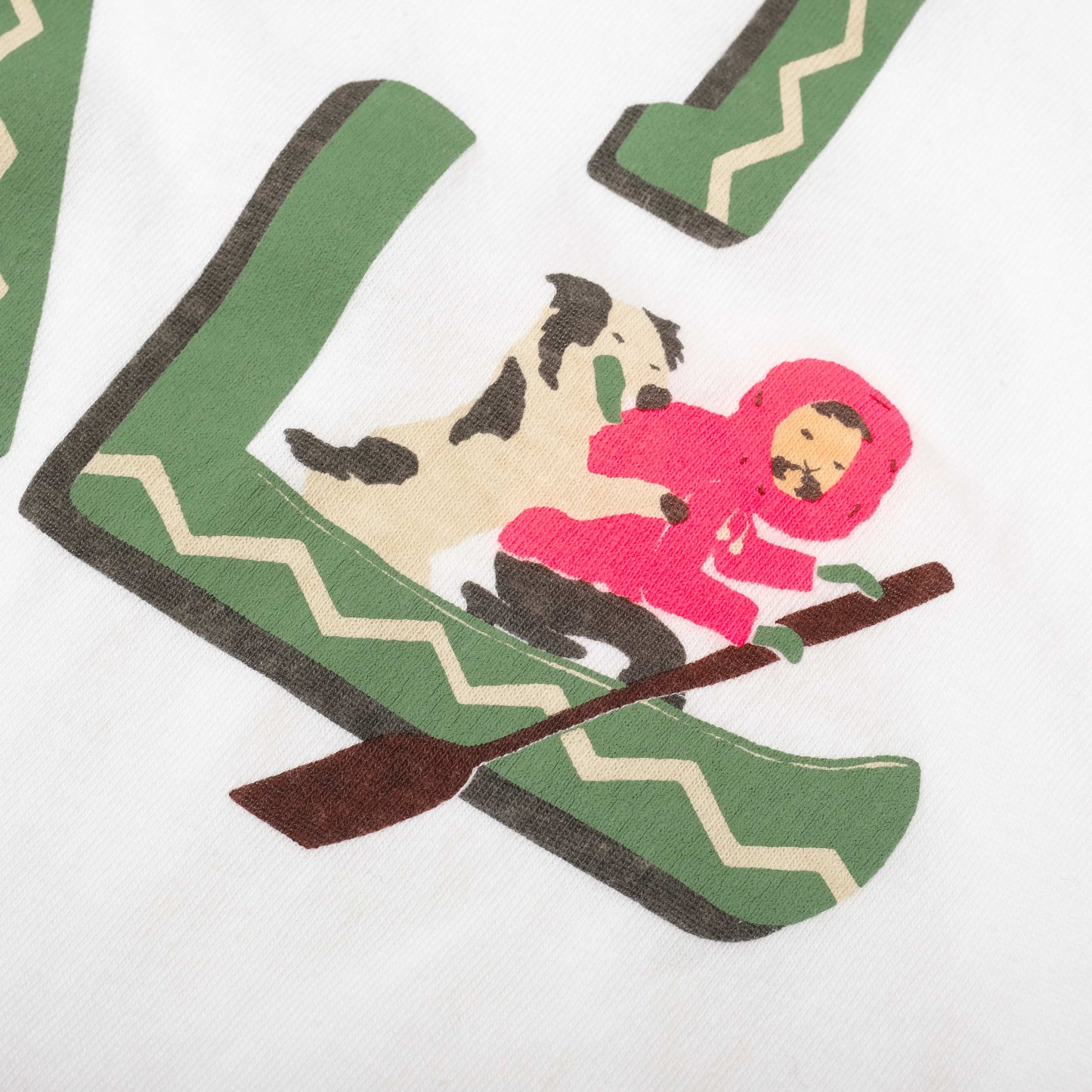 Kapital Canoe T-Shirt in Farbe green