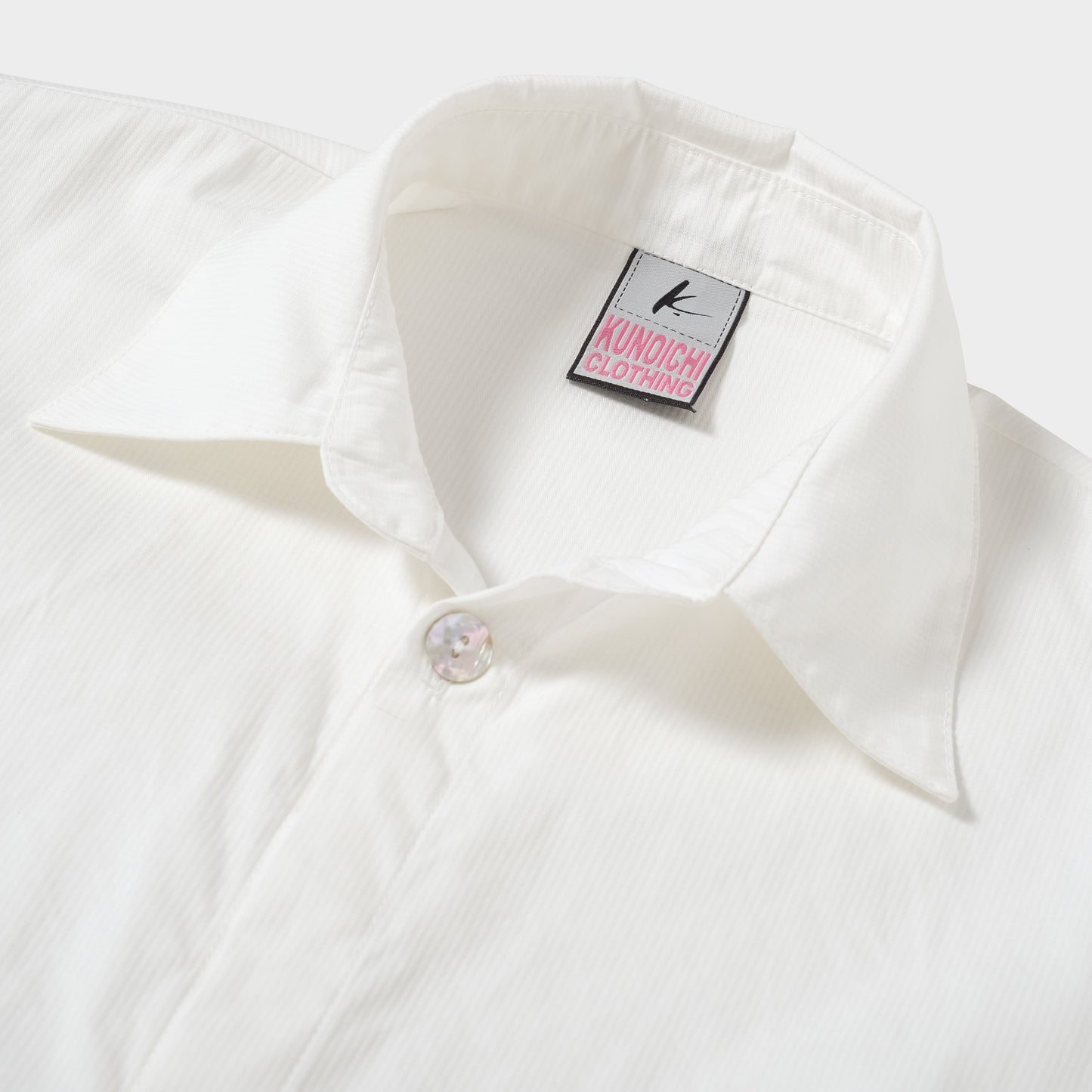 Kunoichi Hemd Jackie G-6159 in farbe offwhite