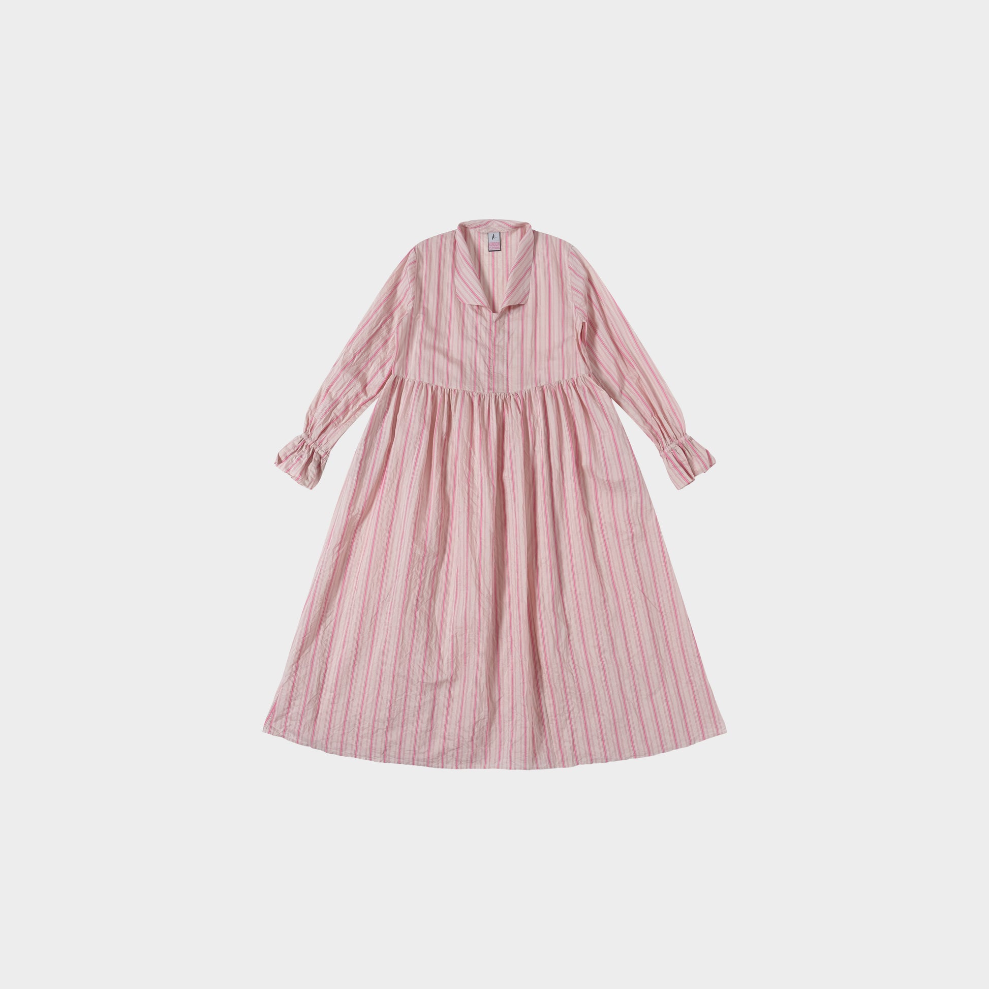 Kunoichi Kleid Milla Maxi S-091 in Farbe rosa