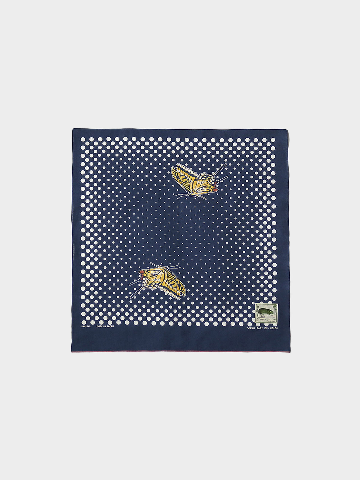 Kapital Bandana Swallowtail in Farbe navy