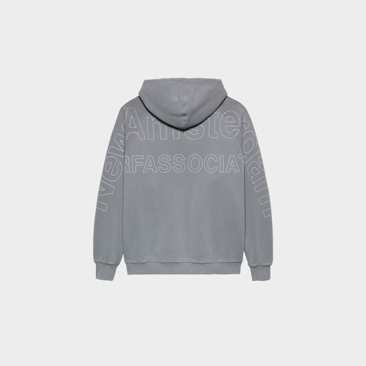 Logo Line Hoodie Snow Grey