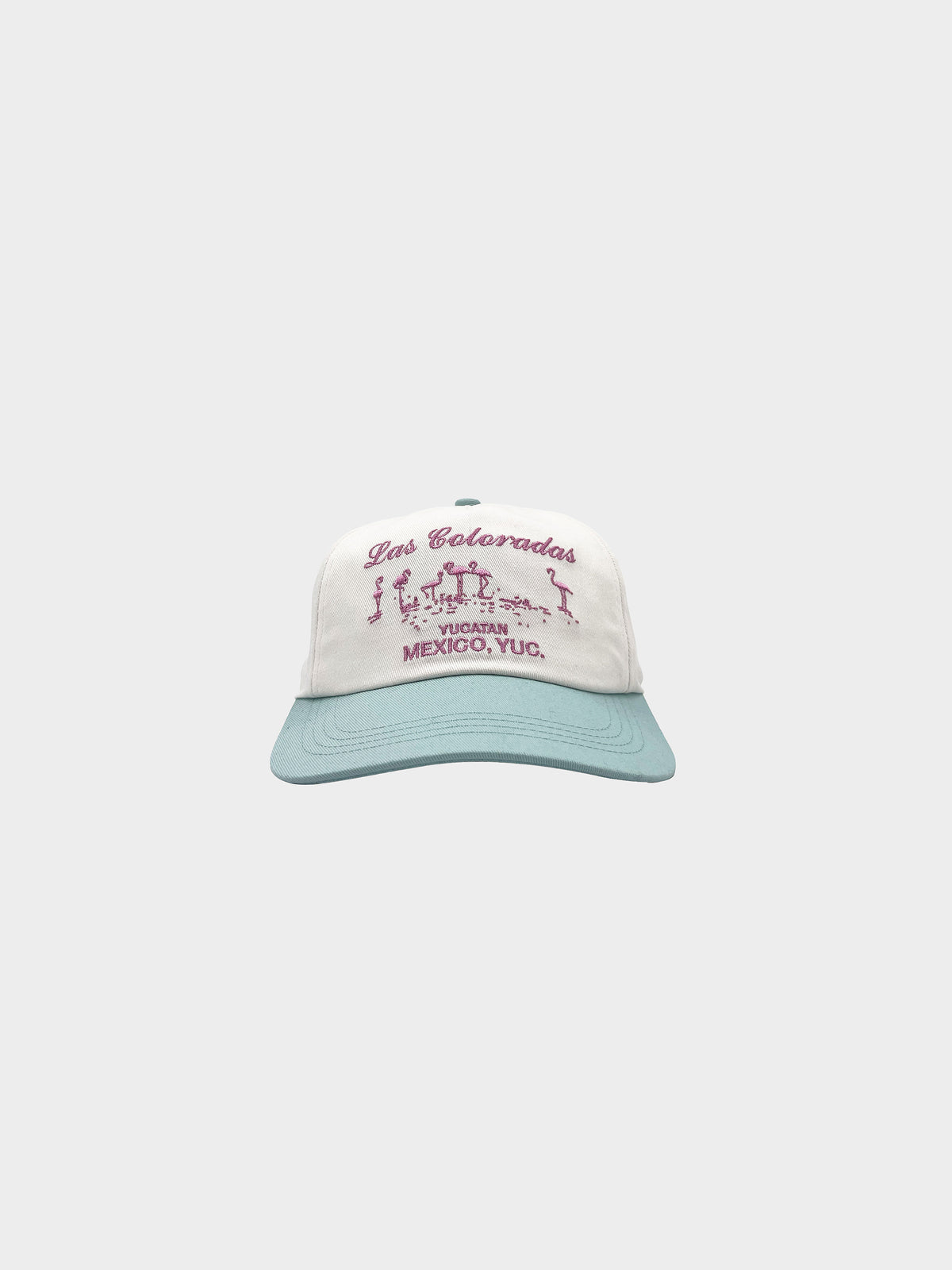 Visit Las Coloradas in Farbe blue_pink_white