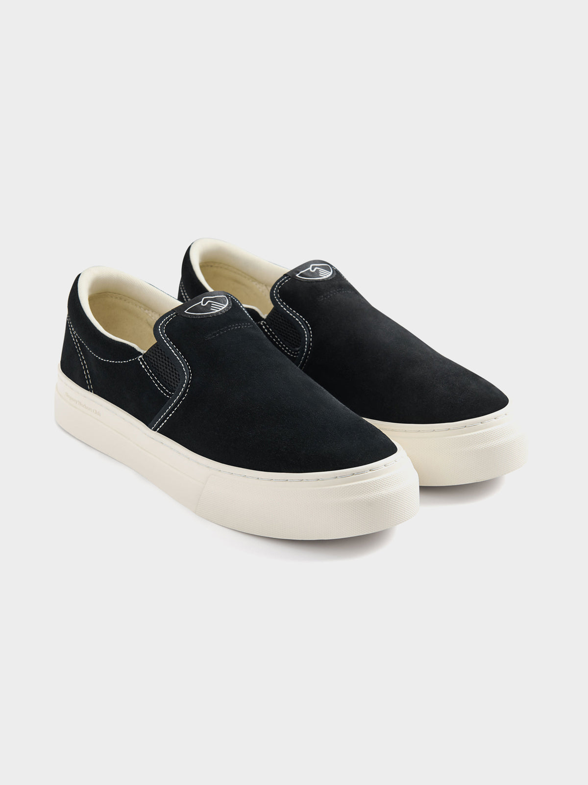 Casson S-Strike Leather Suede in Farbe black