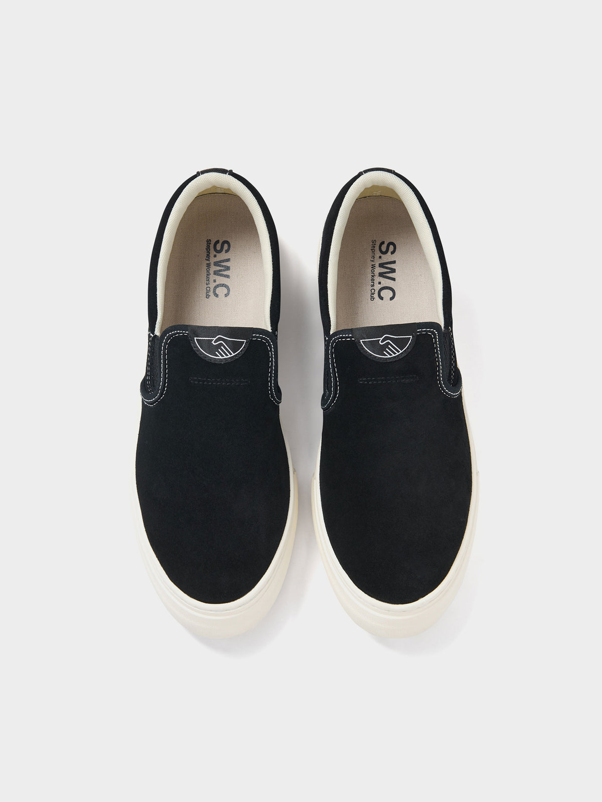 Casson S-Strike Leather Suede in Farbe black