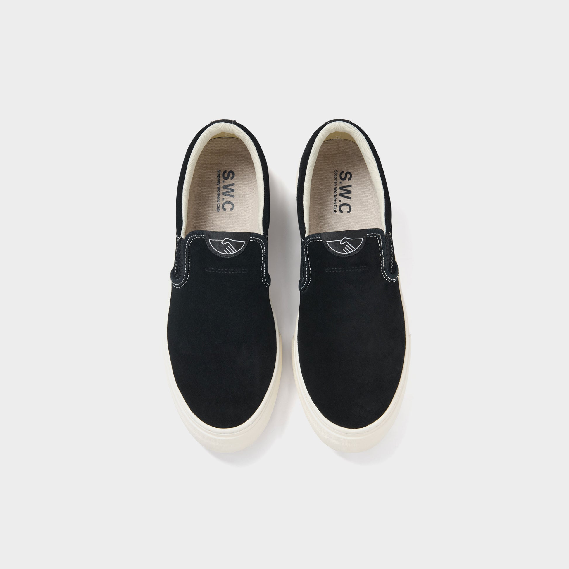 S.W.C Lister Suede in Farbe black