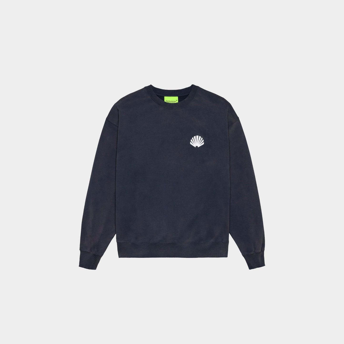 New AMsterdam Surf Association Logo Crewneck Navy in Farbe navy