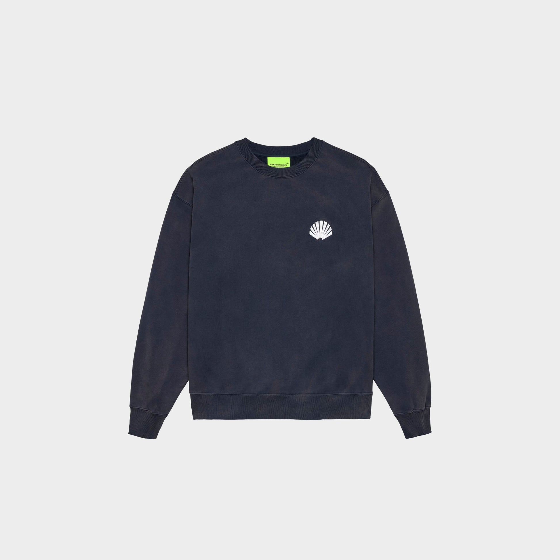 New AMsterdam Surf Association Logo Crewneck Navy in Farbe navy