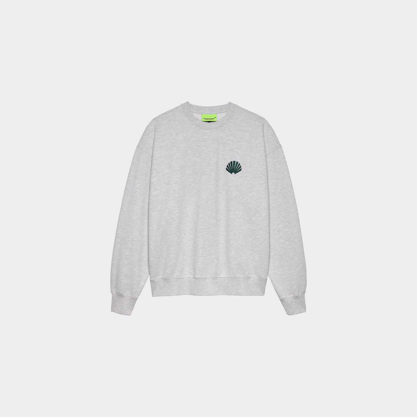 New Amsterdam Surf Association Logo Crewneck in Farbe grey_melange