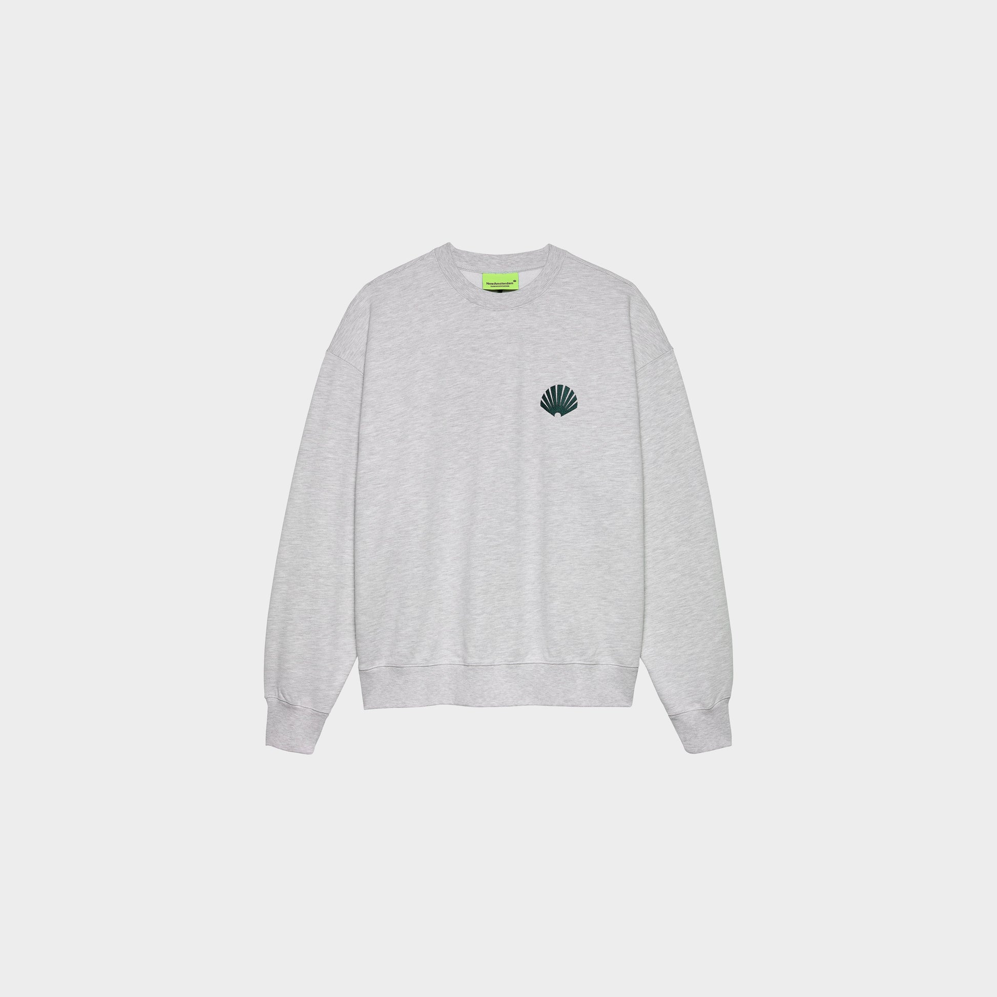 New Amsterdam Surf Association Logo Crewneck in Farbe grey_melange