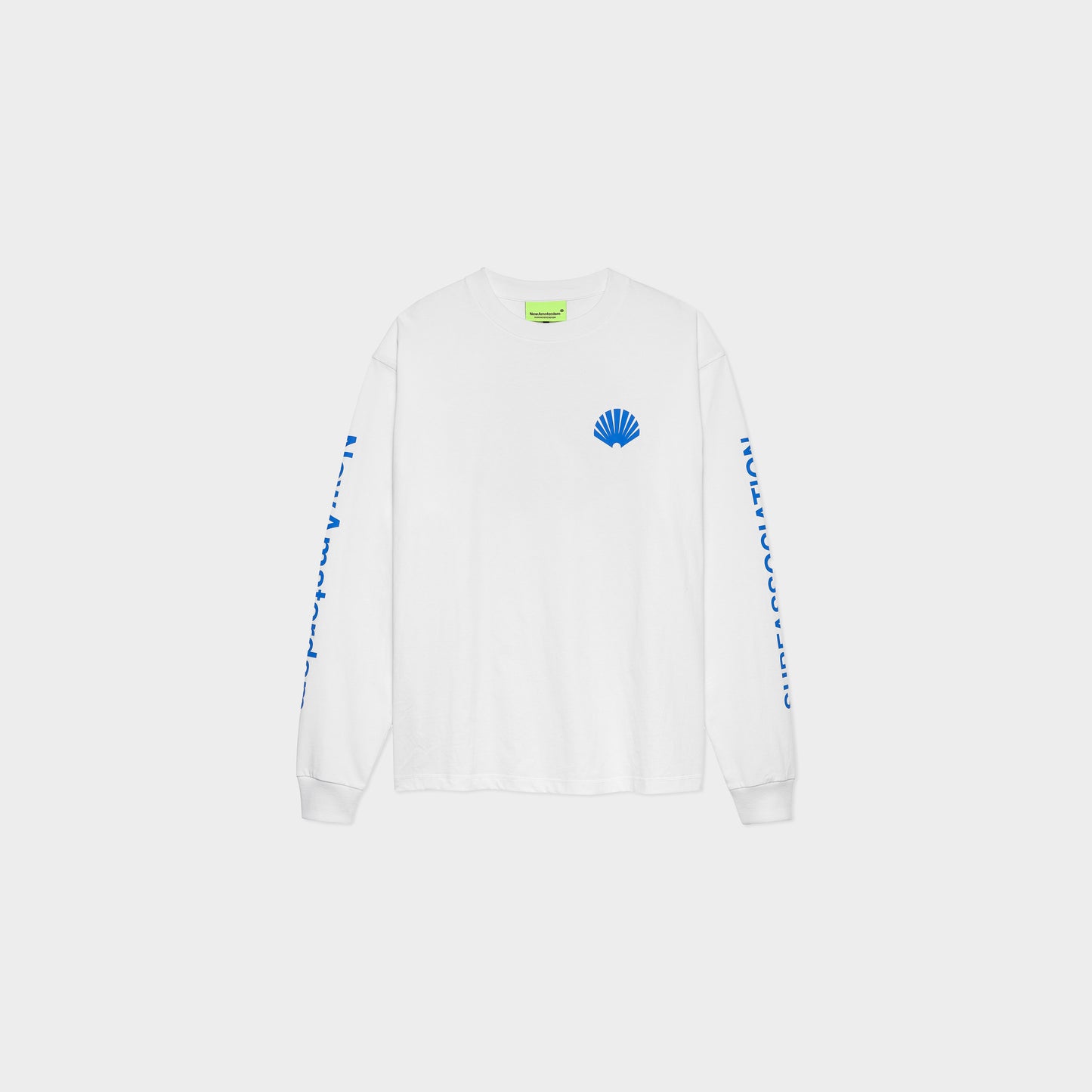 New Amsterdam Surf Association Logo Longsleeve White in Farbe white