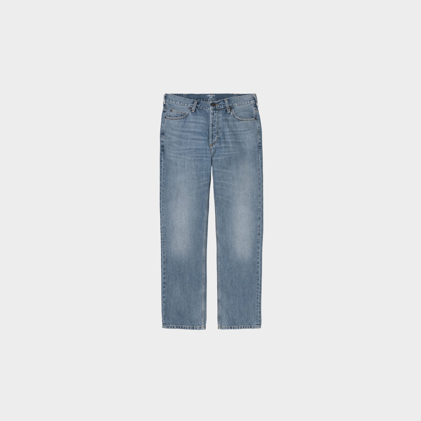 Carhartt WIP Marlow Pant in Farbe blue_worn_bleached