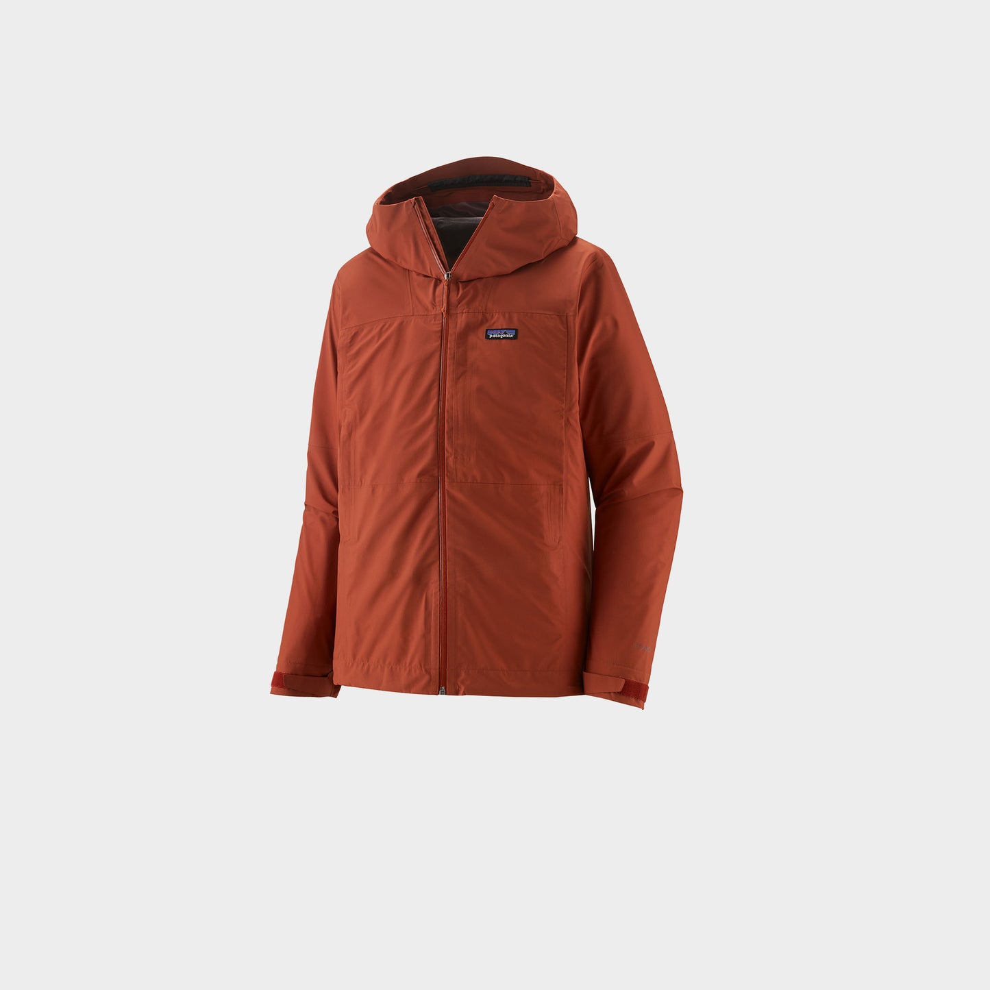 Patagonia Ms Boulder Fork Rain Jacket in Farbe burnished_red