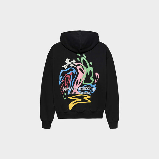 New Amsterdam Surf Association Weather Icon Hoodie in Farbe black 