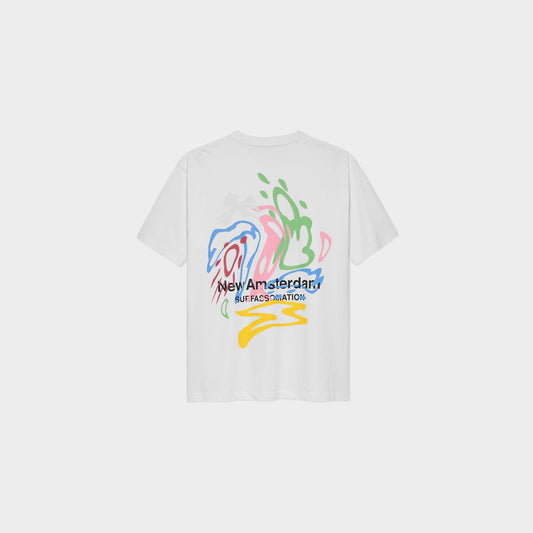 New Amsterdam Surf Association Weather Icons Tee in Farbe white