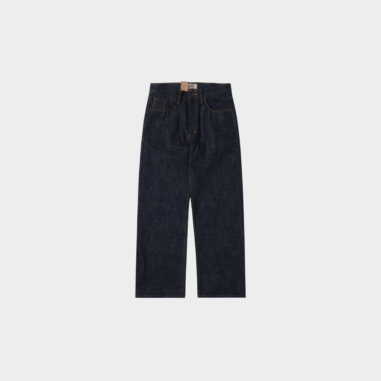Naked & Famous Strong Guy - Brawler Selvedge in Farbe indigo