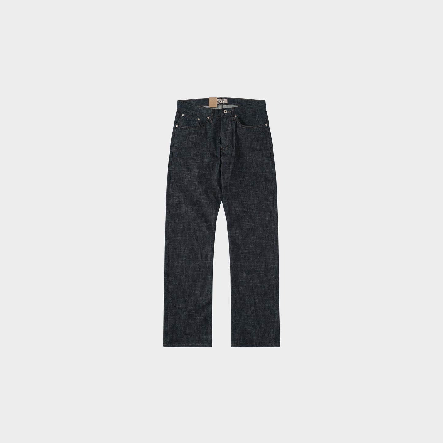 Naked & Famous True Guy - Greencast Stretch Selvedge in Farbe indigo