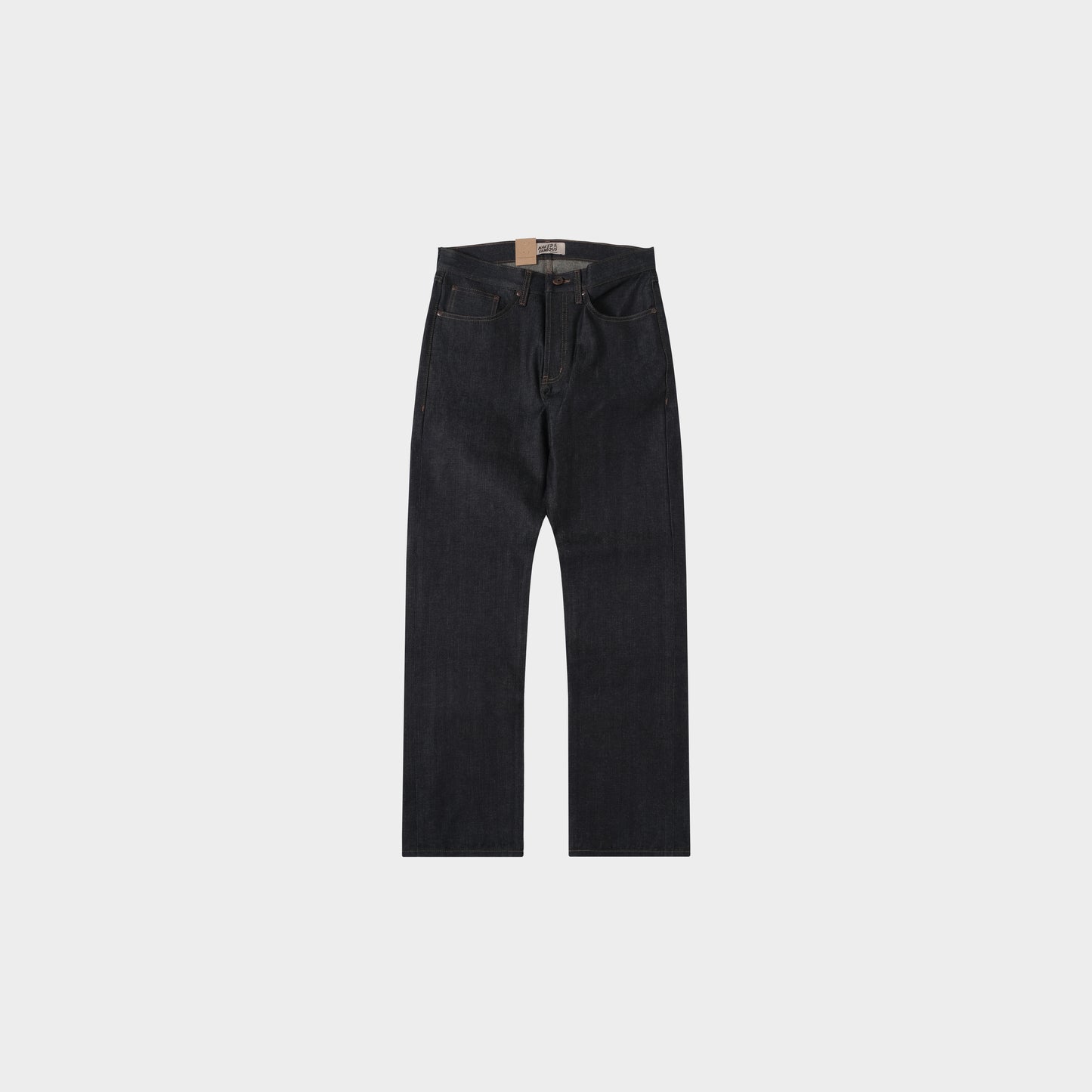 Naked and Famous True Guy - Hemp Blend Selvedge in Farbe indigo