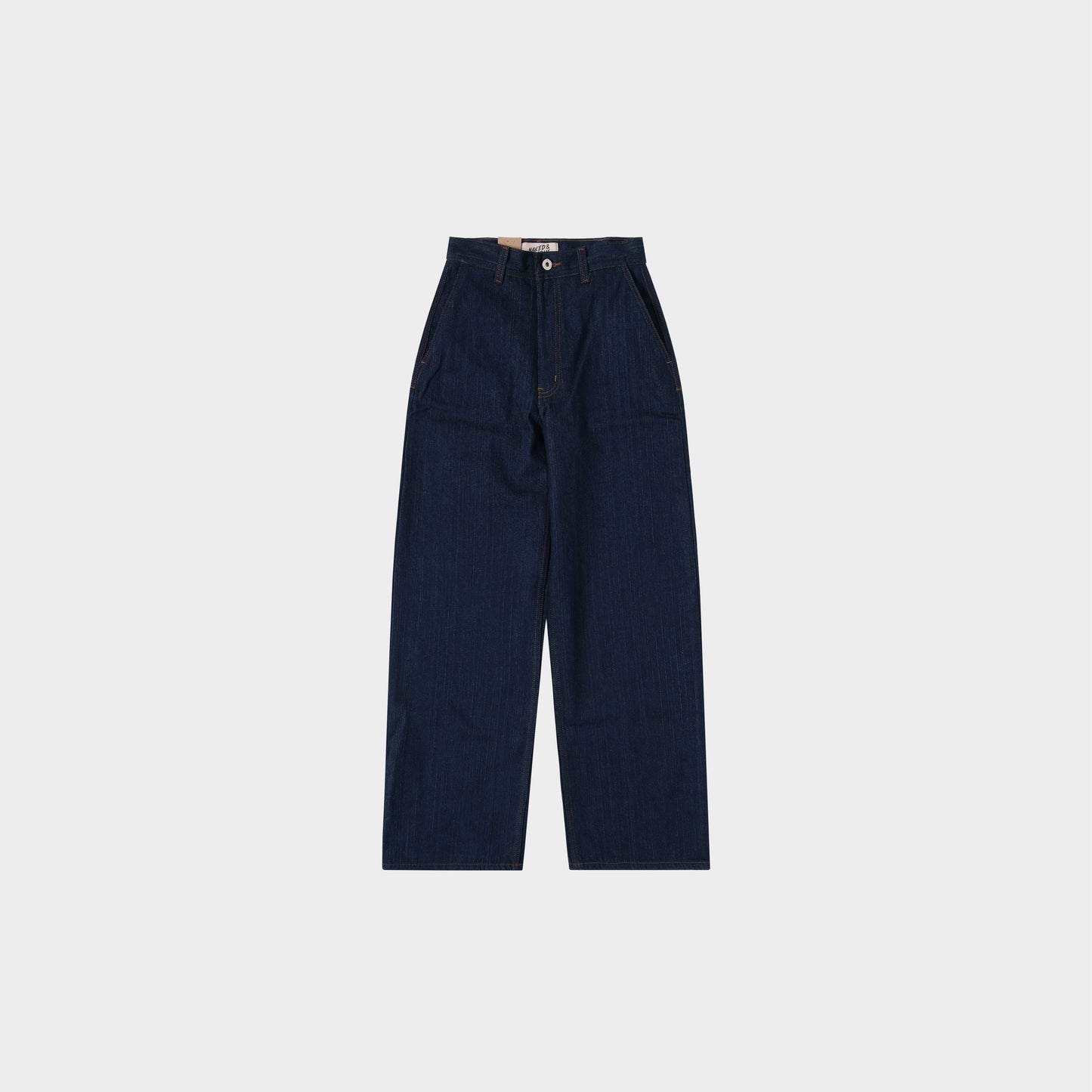 Naked & Famous Women's Maudie - Vertical Slub Denim in Farbe indigo