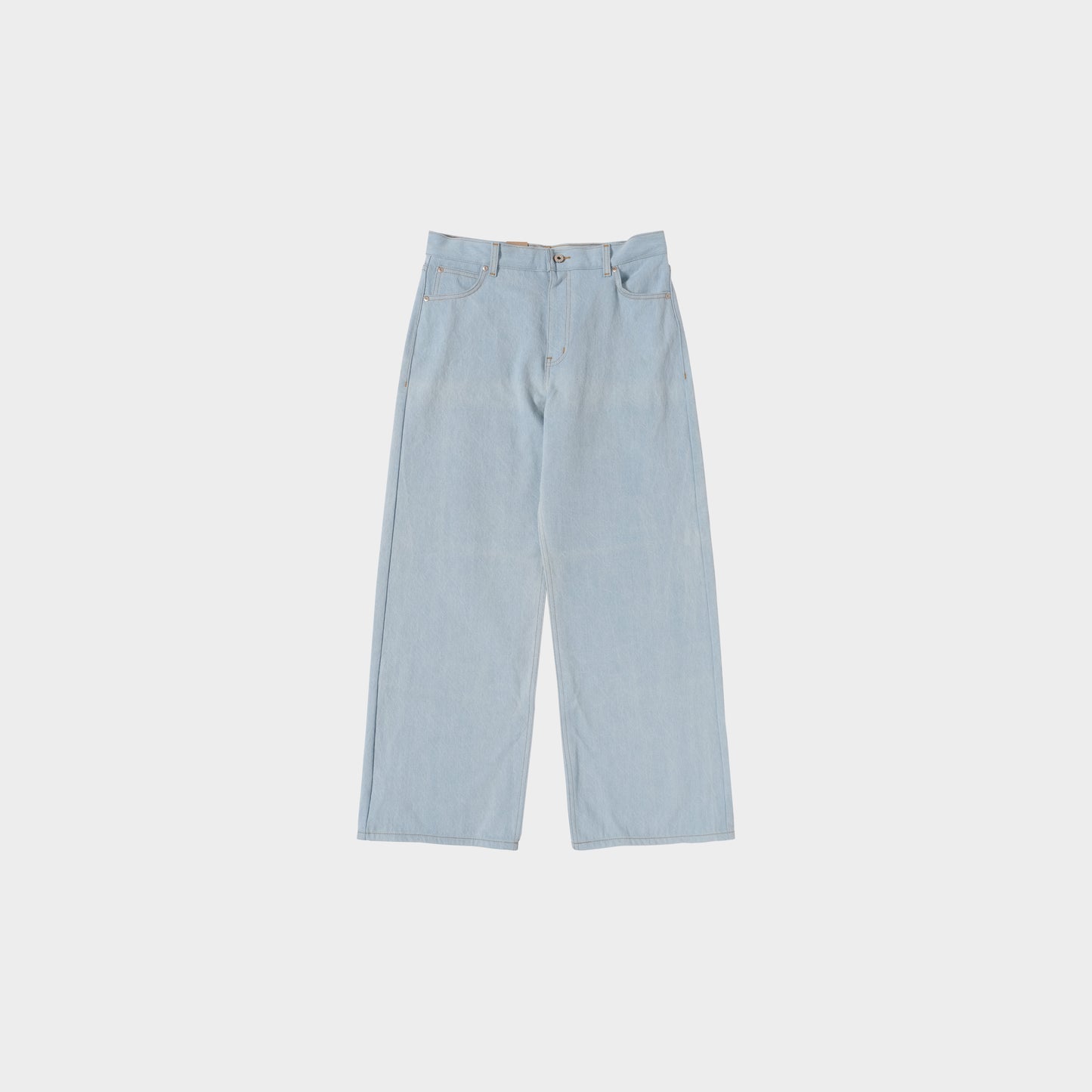 Naked and Famous Women's - Wide Wild West - Secret Agent Denim in Farbe bleach_blue
