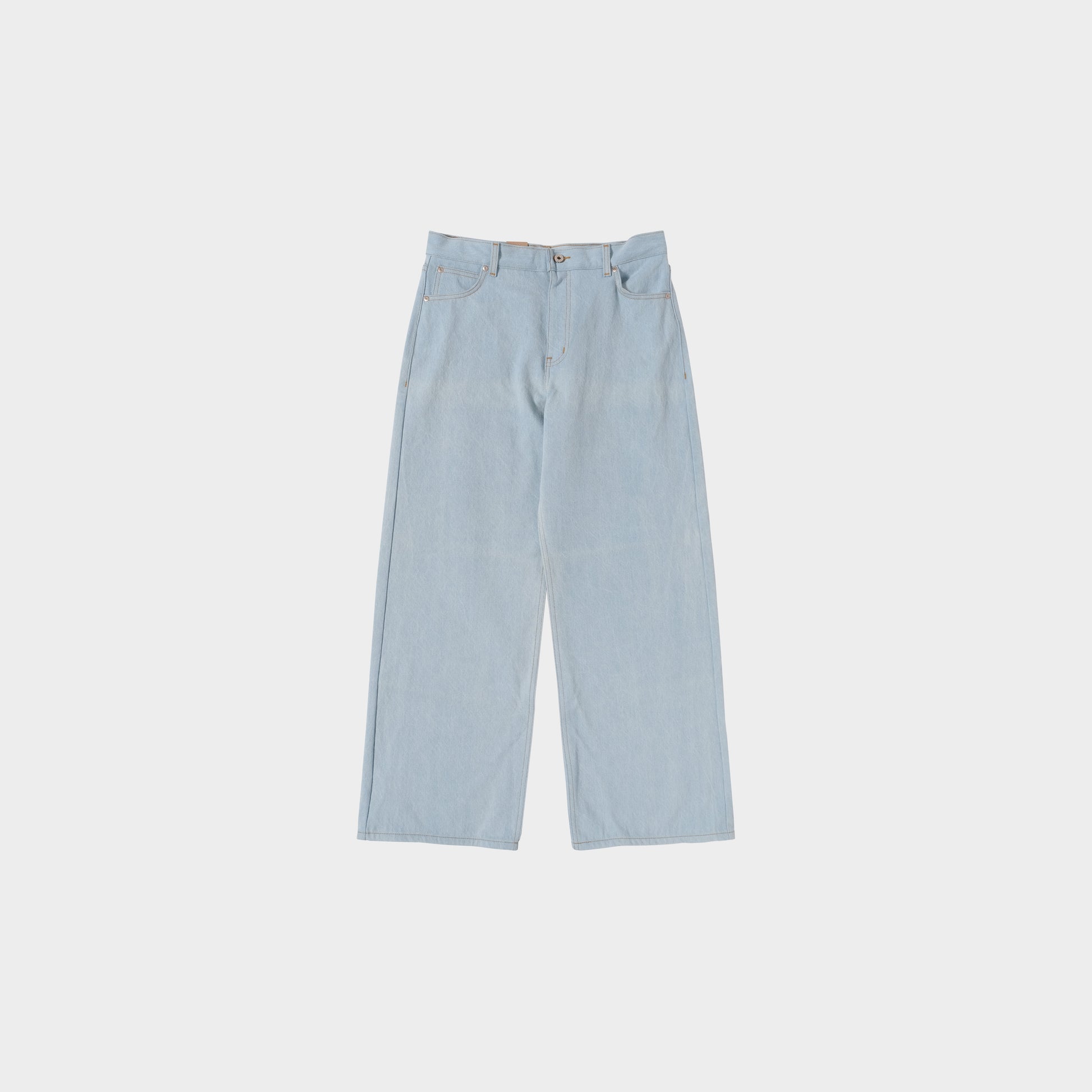 Naked and Famous Women's - Wide Wild West - Secret Agent Denim in Farbe bleach_blue